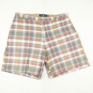 T Harris London Shorts Mens 38 Madras Paid Preppy Golf Cotton Casual  Classic